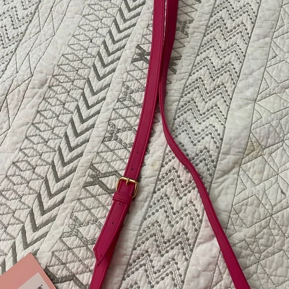 NWT Juicy Couture Pink Crossbody Bag - Picture 6 of 12